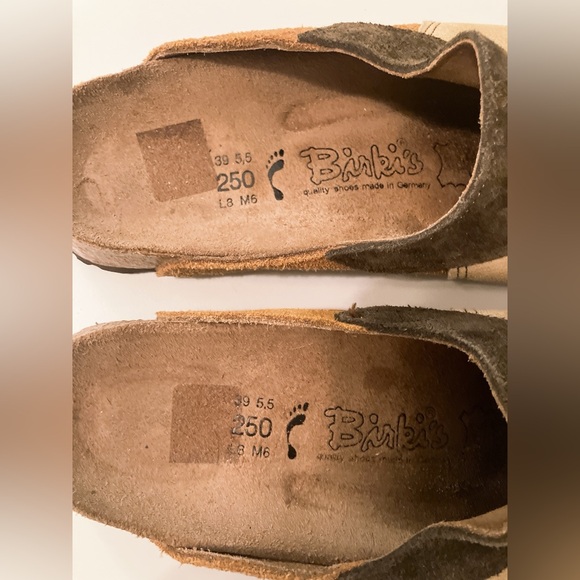 Birkenstock Birki's Provence patchwork suede mules 39 - Picture 8 of 9